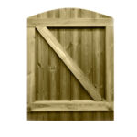 Tongue & Groove Solid Wooden Handmade Pedestrian Garden Entrance Edward Gate