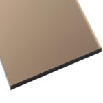 Glass Like Solid Bronze Plexiglass Perspex Polycarbonate Sheets