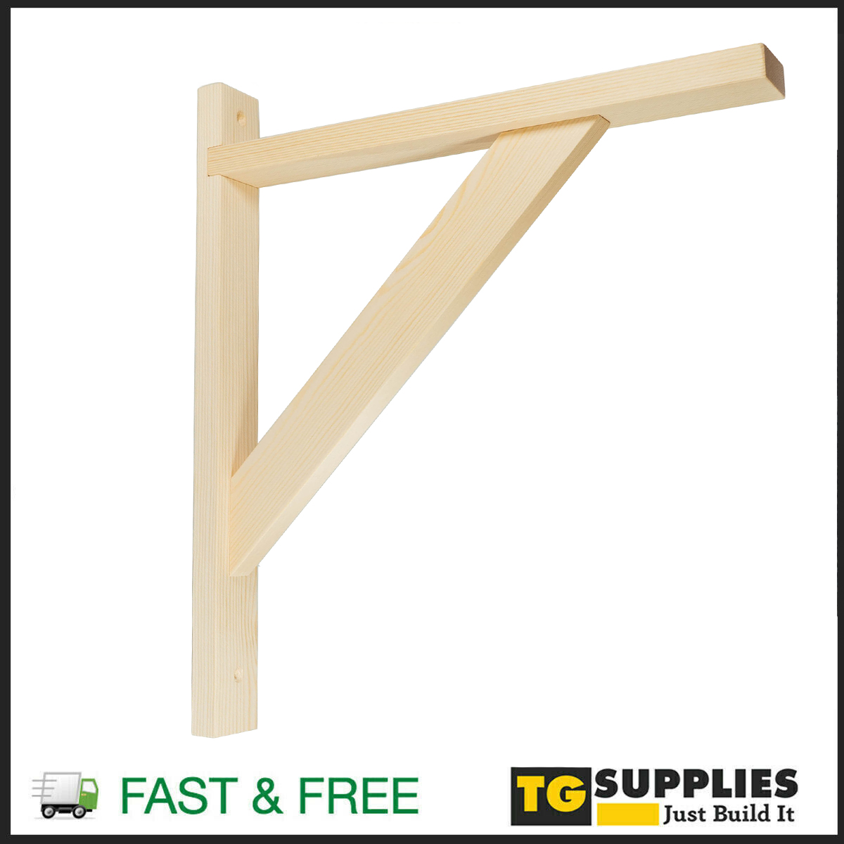wooden shelf bracket, timber shelf bracket, shelf bracket, timber bracket, wooden bracket, wooden shelf fixings, wooden shelf support