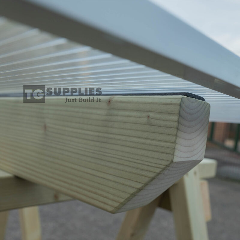 SmoothGlide - Premium Noise and Friction Reduction Tape for Glass Glazing & Polycarbonate Roofing Sheets