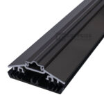 Rafter Supported 50mm Wide AluTGlaze® Aluminium Glazing Bars For Polycarbonate Sheets and Glass With Concealed Fixings