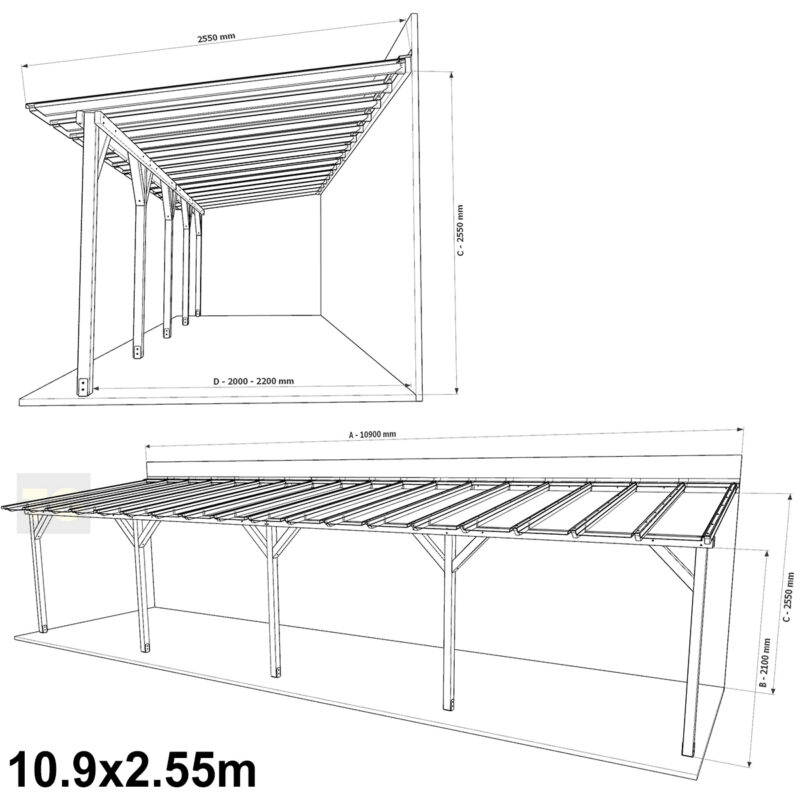 Complete-Self-Assembly-Pergola-SkyLite-Kit-With-EZ-Glaze-Polycarbonate-Roofing-Sheets-7900x2550