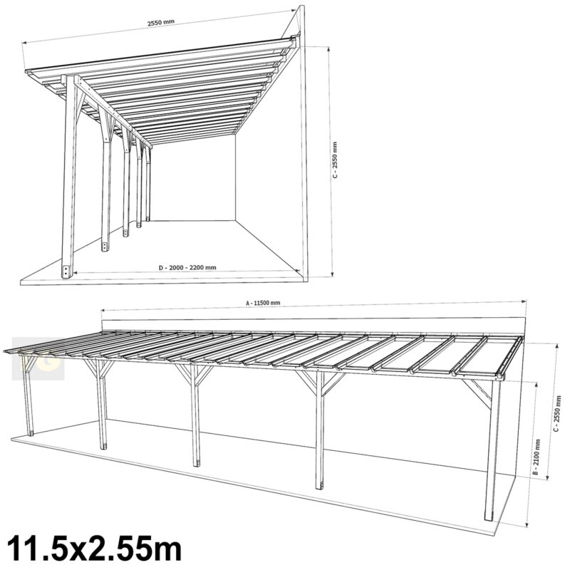 Complete-Self-Assembly-Pergola-SkyLite-Kit-With-EZ-Glaze-Polycarbonate-Roofing-Sheets-7900x2550