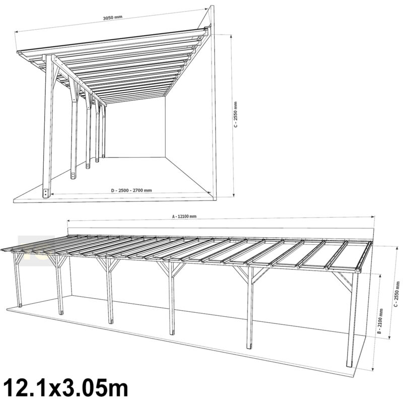Complete-Self-Assembly-Pergola-SkyLite-Kit-With-EZ-Glaze-Polycarbonate-Roofing-Sheets-11500x2550
