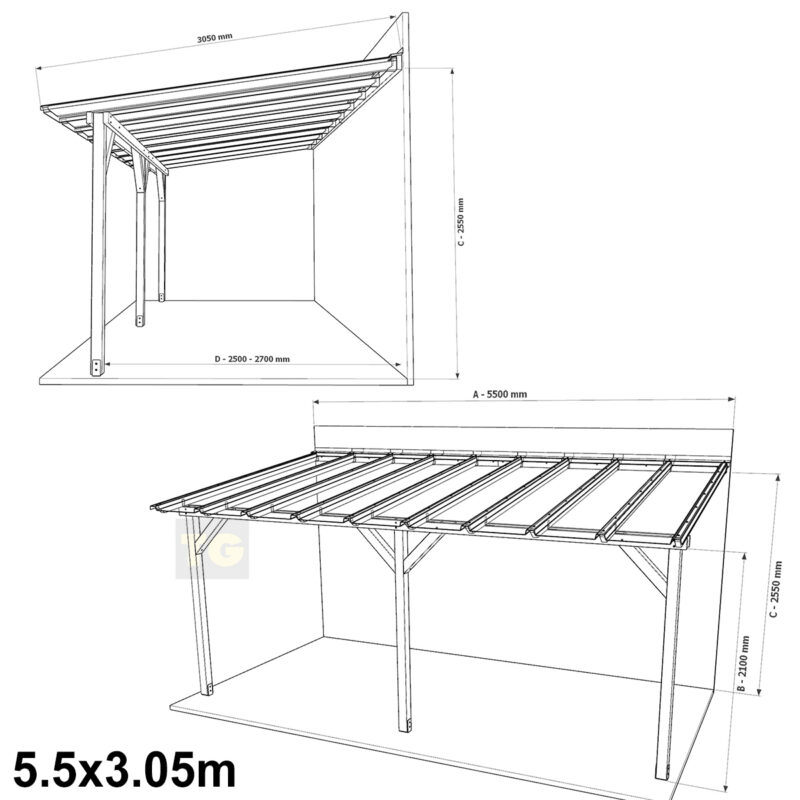 Complete-Self-Assembly-Pergola-SkyLite-Kit-With-EZ-Glaze-Polycarbonate-Roofing-Sheets-11500x2550