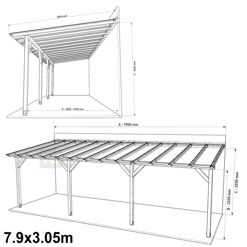 Complete-Self-Assembly-Pergola-SkyLite-Kit-With-EZ-Glaze-Polycarbonate-Roofing-Sheets-11500x2550