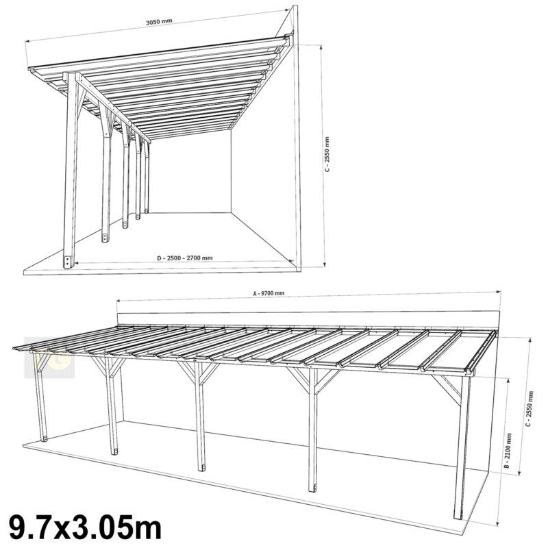 Complete-Self-Assembly-Pergola-SkyLite-Kit-With-EZ-Glaze-Polycarbonate-Roofing-Sheets-11500x2550