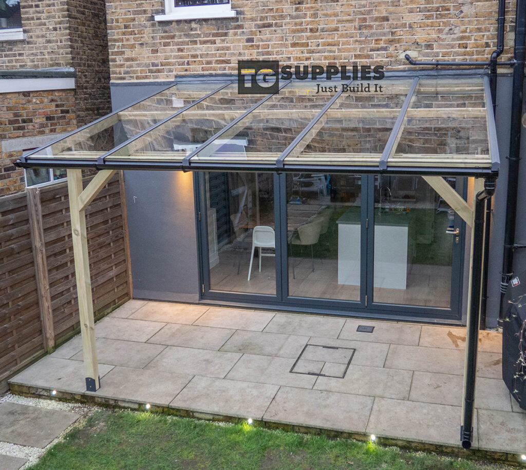 Rafter Supported 50mm Wide AluTGlaze® Aluminium Glazing Bars For ...