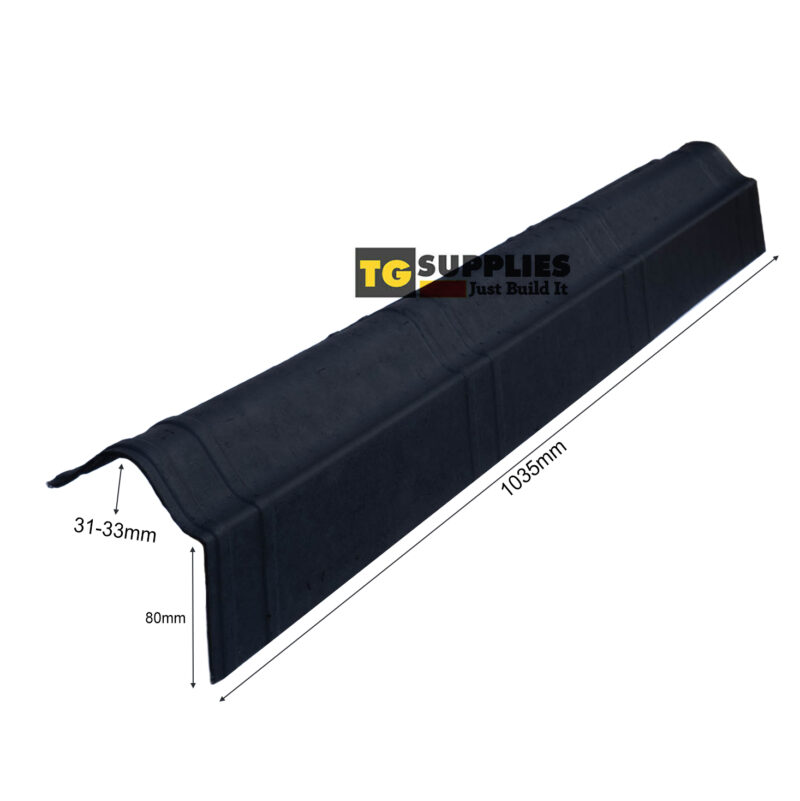 Universal BituVerge® Roofing Gable Trim | Verge Trim | Verge Cap For Corrugated Bitumen Roofing Sheets Fits All