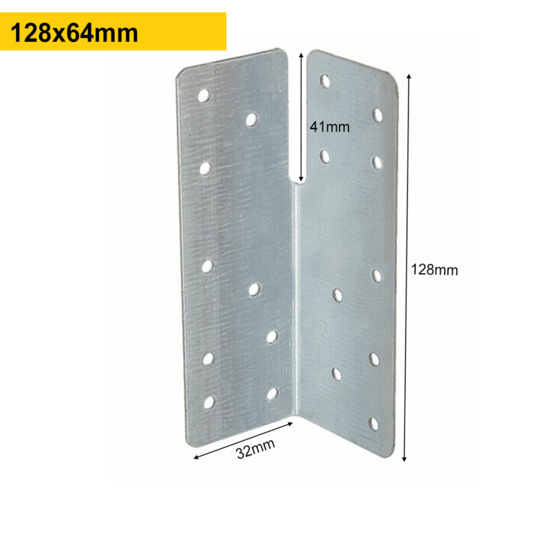 Universal Frame Anchor | Structural Timber Connector 128x64mm