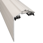 Rafter Supported 50mm Wide AluTGlaze® Aluminium Gable End Finishing Profile Glazing Bar For Polycarbonate Sheets and Glass With Concealed Fixings