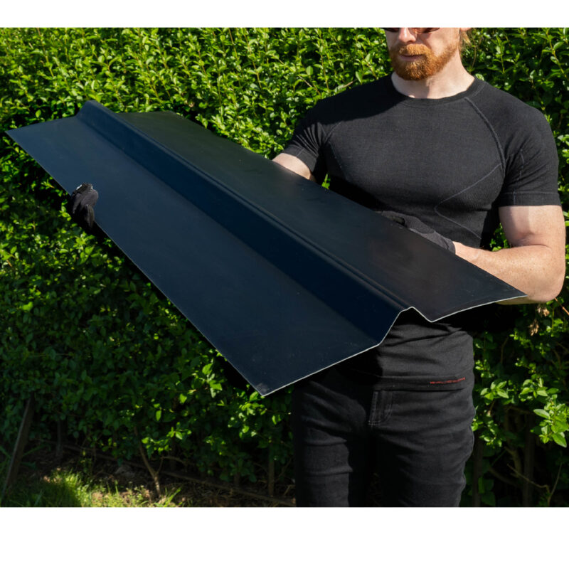Heavy Duty Universal PVC Roof Ridge Cap UniRidge® | Universal Roofing Verge