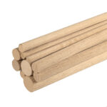 Beech Wooden Dowel – 1000mm Smooth Wooden Rod | Wooden Peg