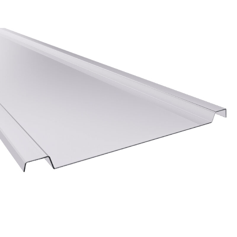 PolyGlide® Clear Glass-Like Solid Polycarbonate Roofing Sheet Panel