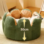 FrolicNest Calming and Comfortable Pet Bed — The Ultimate Cozy Cushion for Cats & Small Dogs