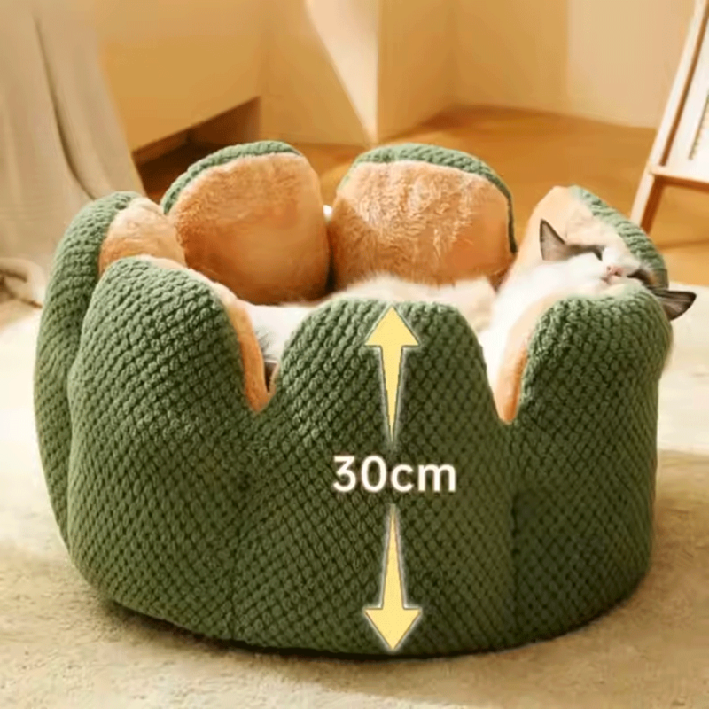 FrolicNest Calming and Comfortable Pet Bed — The Ultimate Cozy Cushion for Cats & Small Dogs