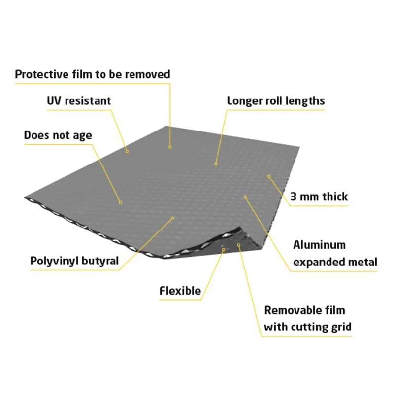 NextLead Reinforced Butyl Wall Flashing Tape – Premium Flexible Lead Alternative Flashband
