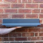 Anthracite Grey Wall Flashing for EZ Glaze Polycarbonate Roofing Sheets