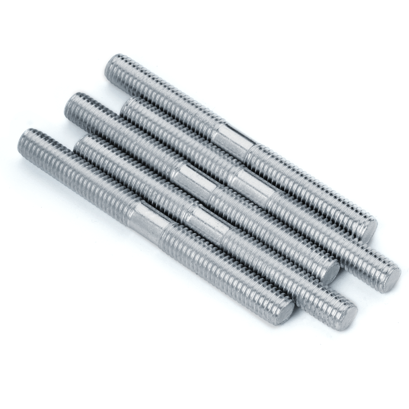 Zinc Galvanised Double End Threaded Stud Bolts – Metric Threaded Connecting Rods