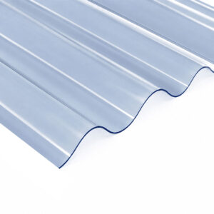 High Impact SunRuf® Bluish Polycarbonate Corrugated Roofing Sheets – UV Filter – Stormproof