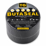 ButaSeal Single-Sided Black Butyl Sealing Tape – Multi-Purpose