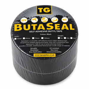 ButaSeal Single-Sided Black Butyl Sealing Tape – Multi-Purpose