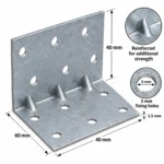 Heavy Duty Galvanised Reinforced Angle Brackets