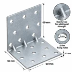 Heavy Duty Galvanised Reinforced Angle Brackets